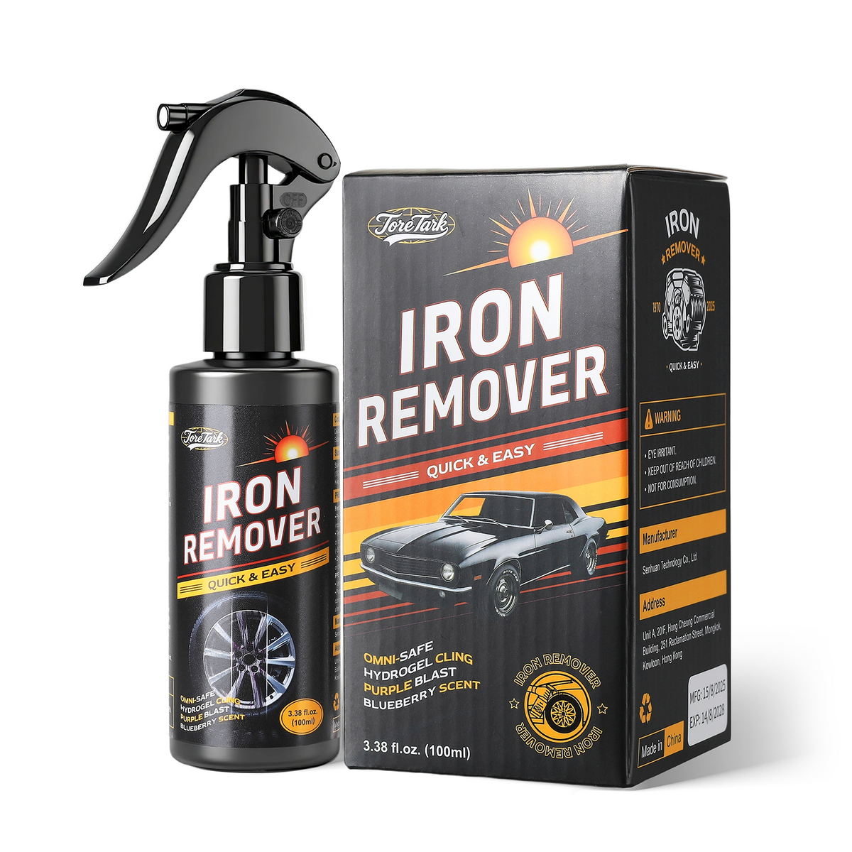 Toretark Fast Acting Car Iron Remover