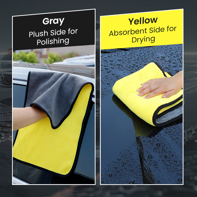Toretark Double-sided Microfiber Absorbent Towel