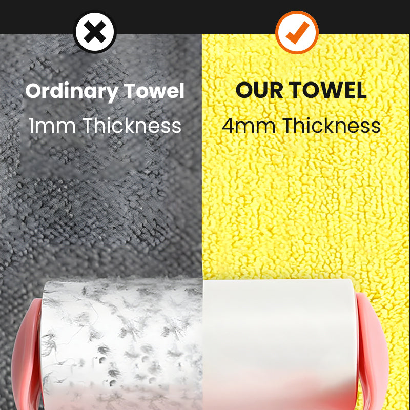 Toretark Double-sided Microfiber Absorbent Towel