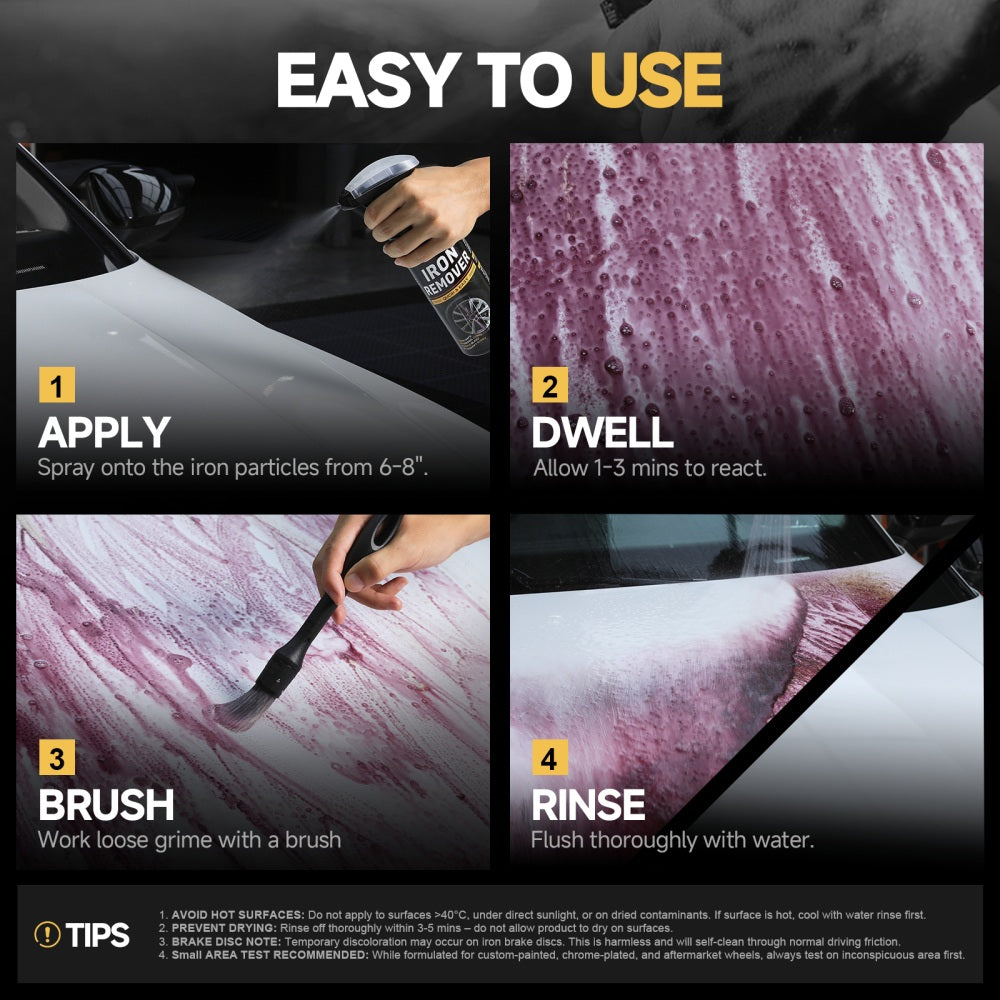 Toretark® Fast Acting Car Iron Remover.