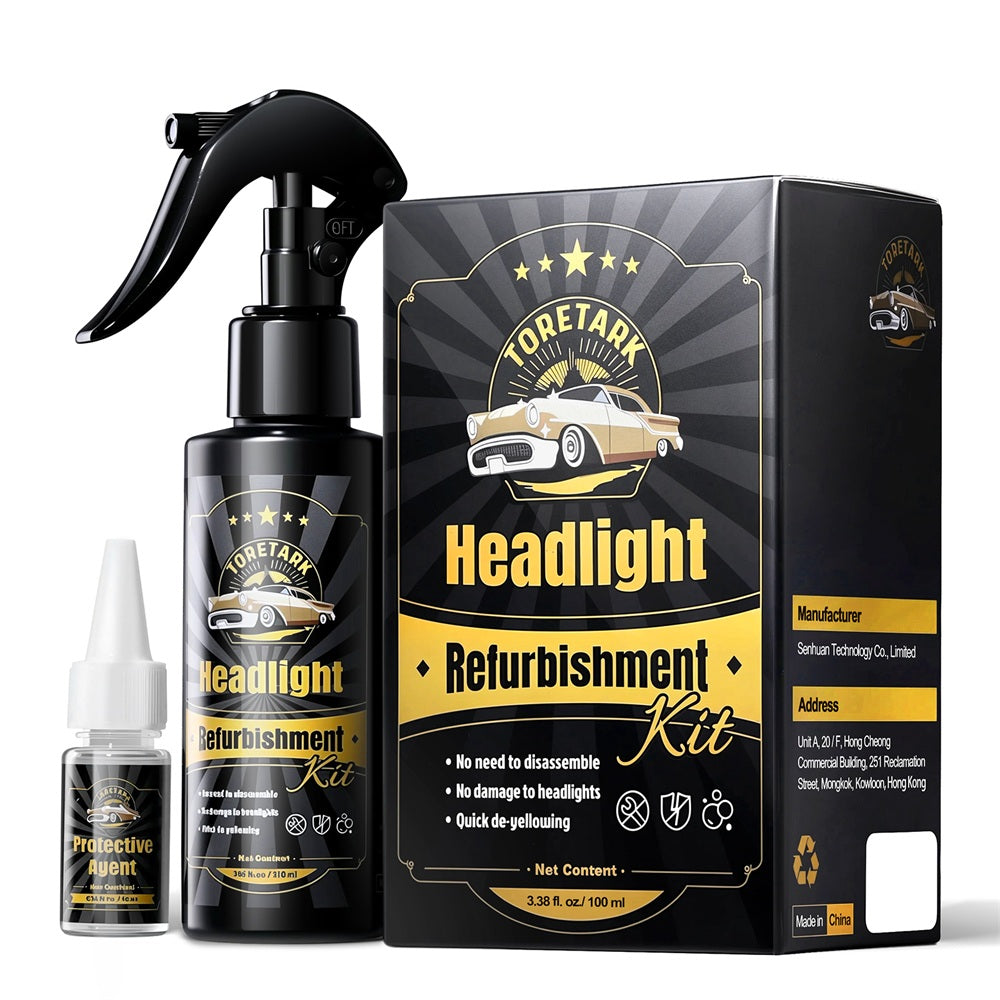 Car Restore Protect Headlight Restoration Kit