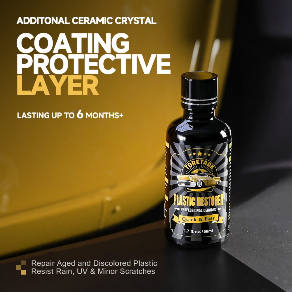 Plastic Trim Restorer for Cars