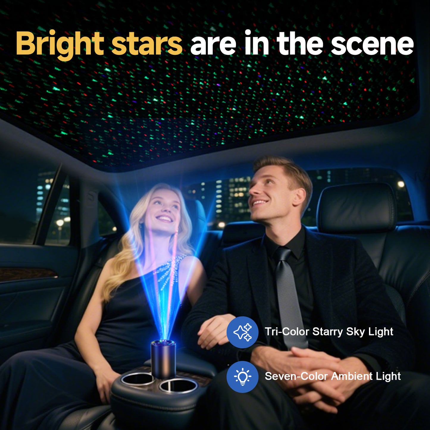 Toretark® Smart Air Freshener Diffuser with Starry Projection Light