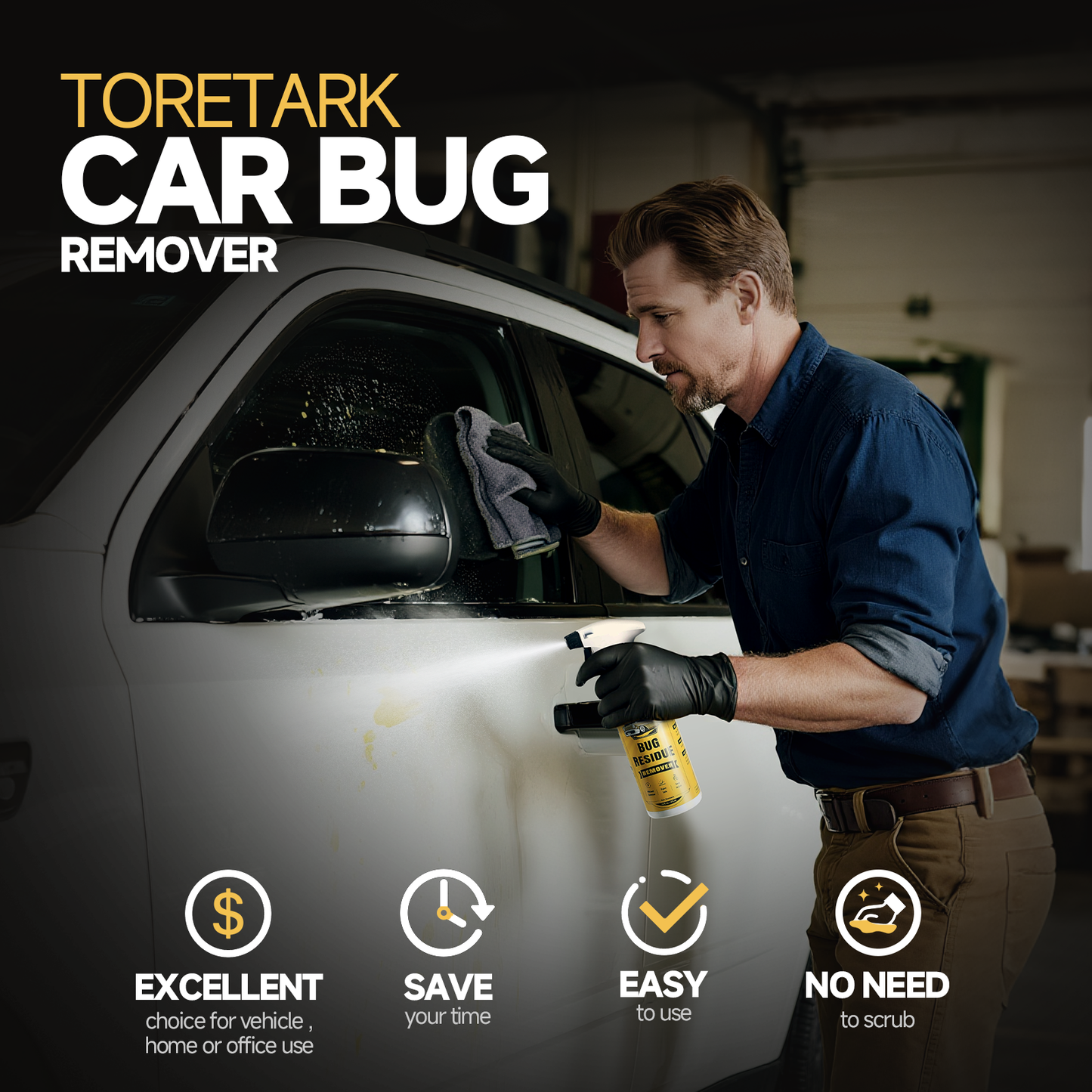 Toretark®Effortless Bug Residue Remover Spray