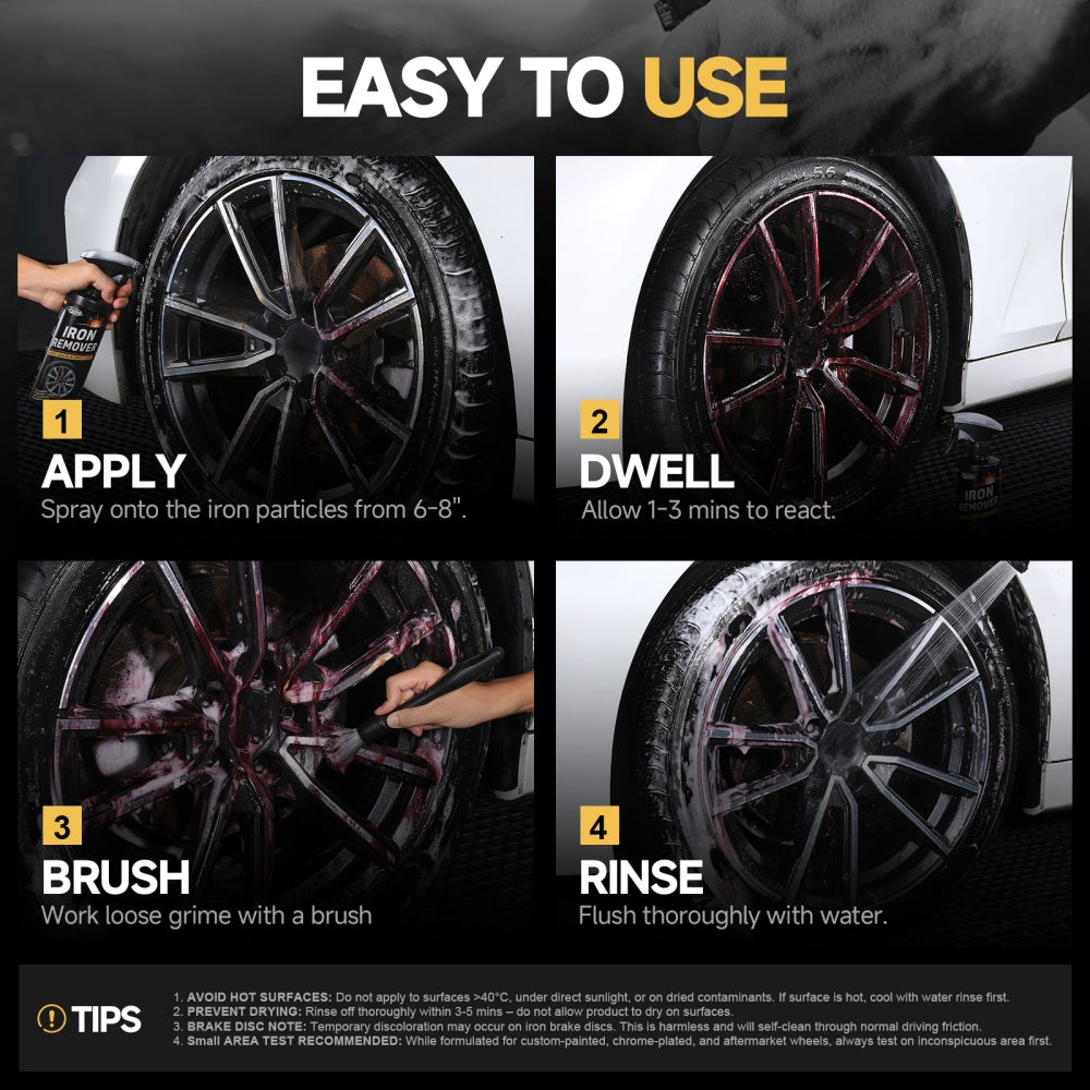 Toretark® Fast Acting Car Iron Remover.