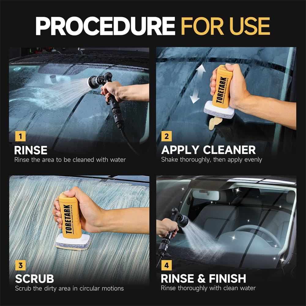 Ultimate Oil Film Cleaning Brush for Car Windows