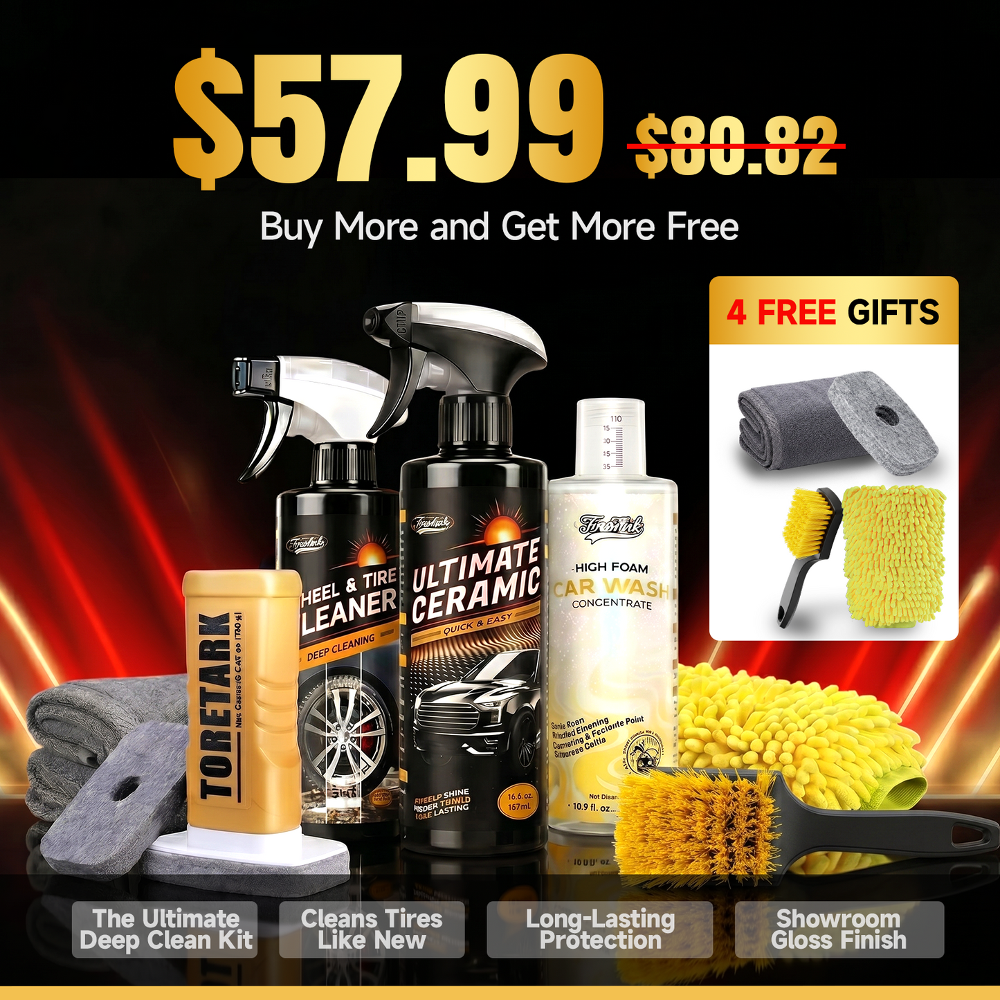 Toretark Ceramic Car Care Kit