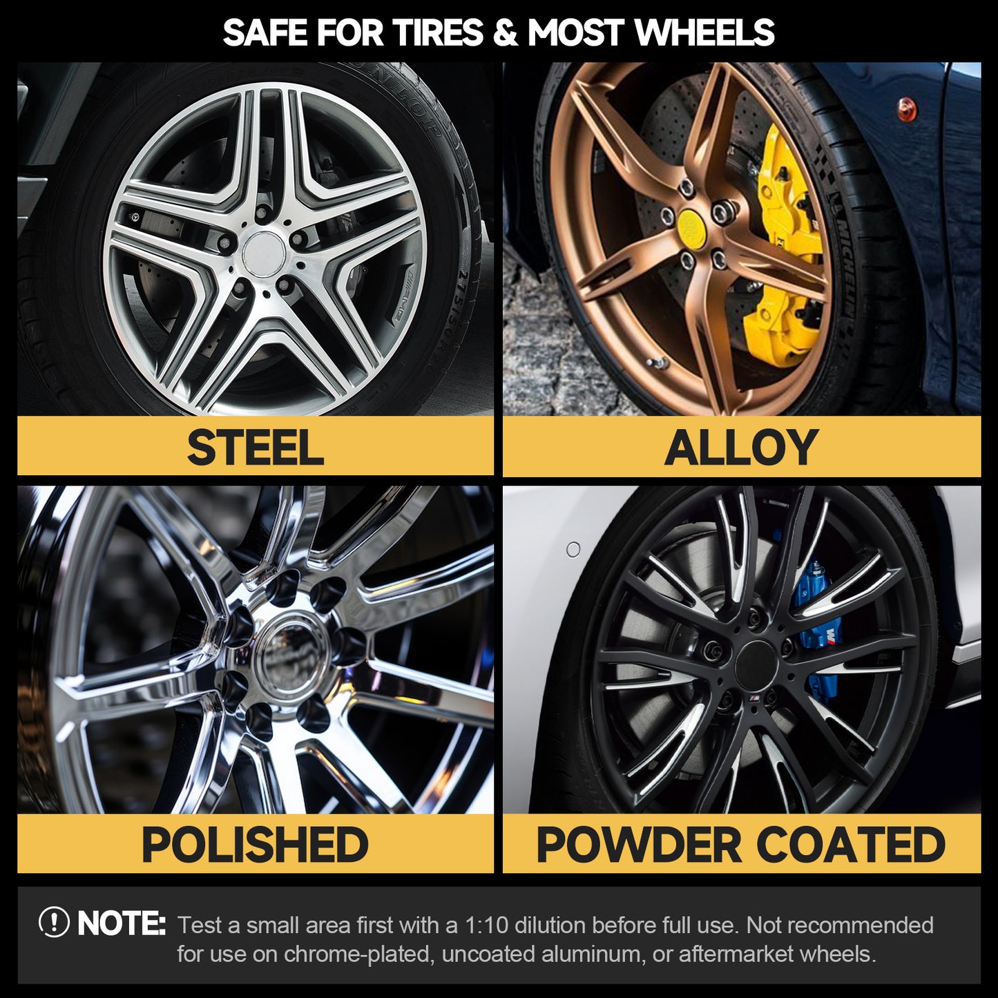 Professional Car Wheel & Tire Cleaner Spray