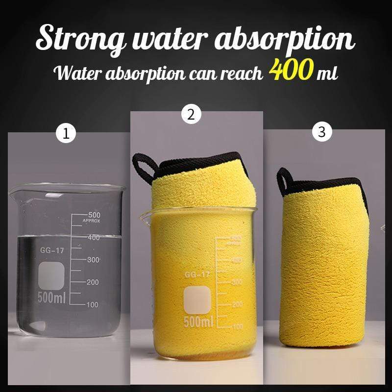 Toretark Double-sided Microfiber Absorbent Towel