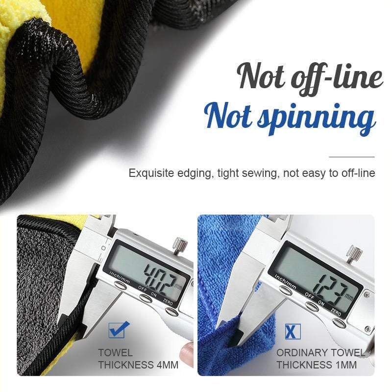 Toretark Double-sided Microfiber Absorbent Towel
