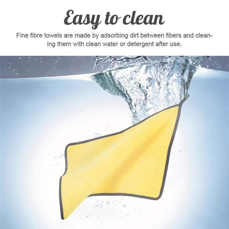 Toretark Double-sided Microfiber Absorbent Towel