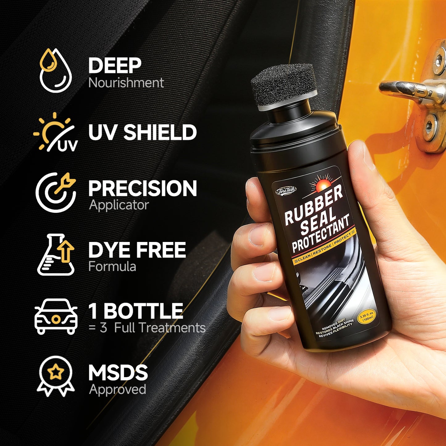 3-in-1 Rubber Seal Conditioner