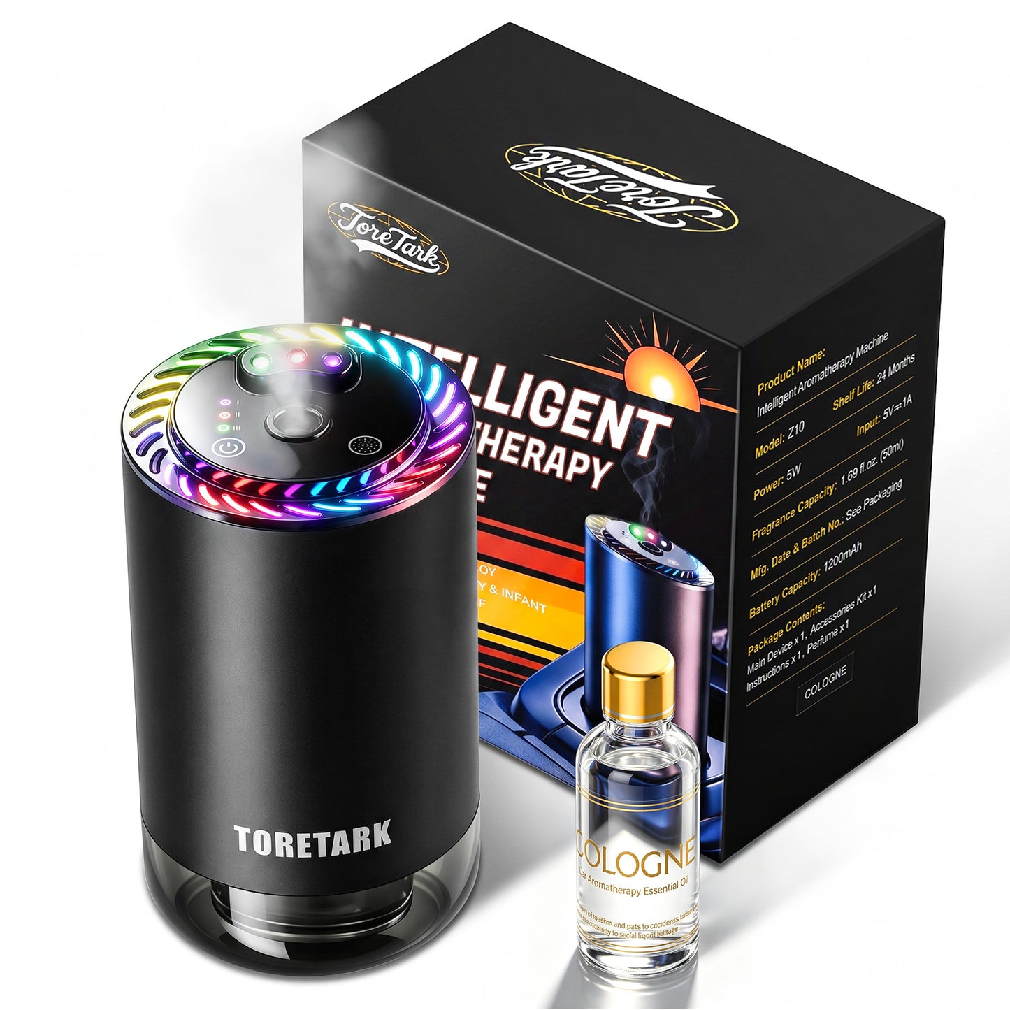 Toretark Smart Car Air Freshener Diffuser