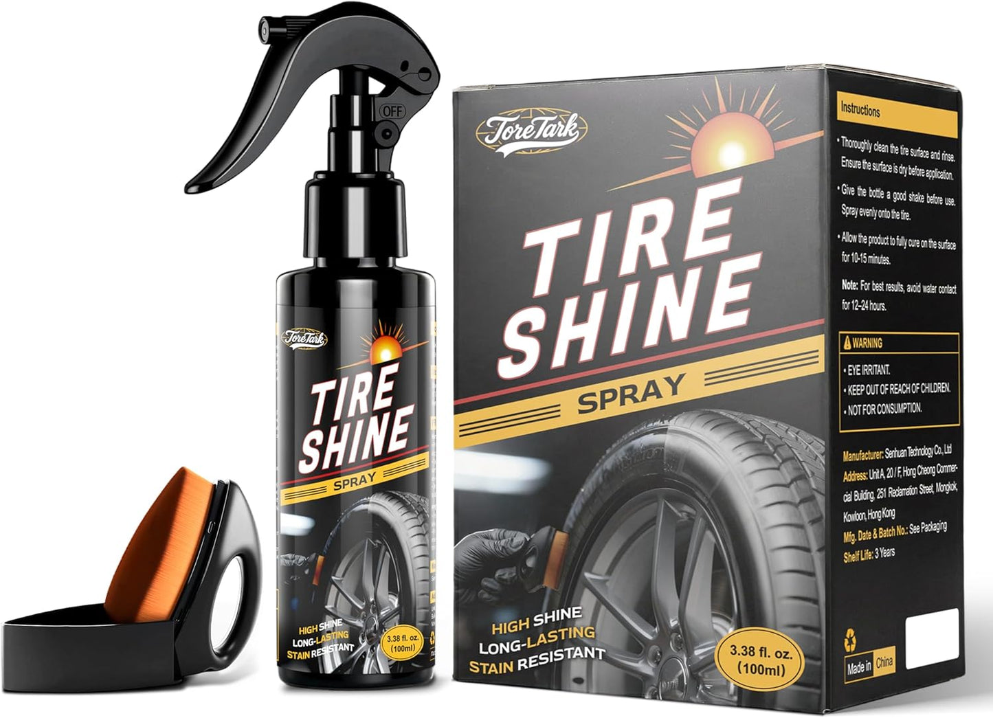 Car Ceramic Coating Kit - Paint + Glass + Tires - CA