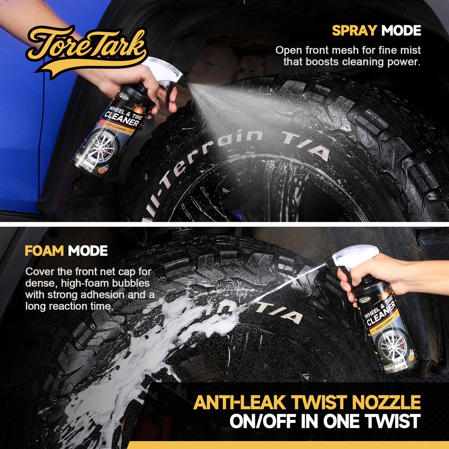 Professional Car Wheel & Tire Cleaner Spray