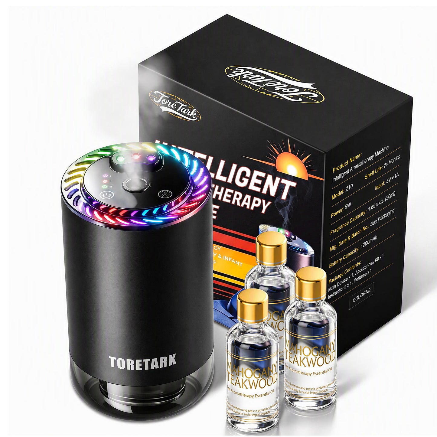 Toretark Smart Car Air Freshener Diffuser