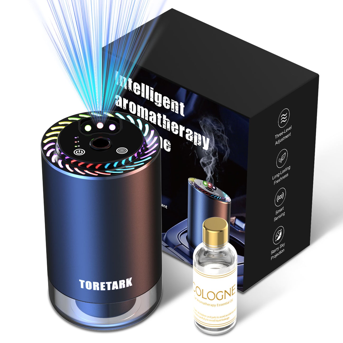 Toretark® Smart Air Freshener Diffuser with Starry Projection Light