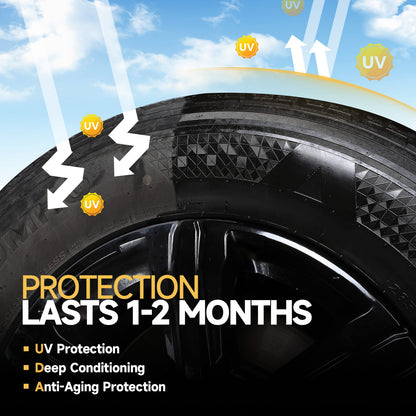 Instant Stain Resistant & Long-Lasting Tire Shine Spray
