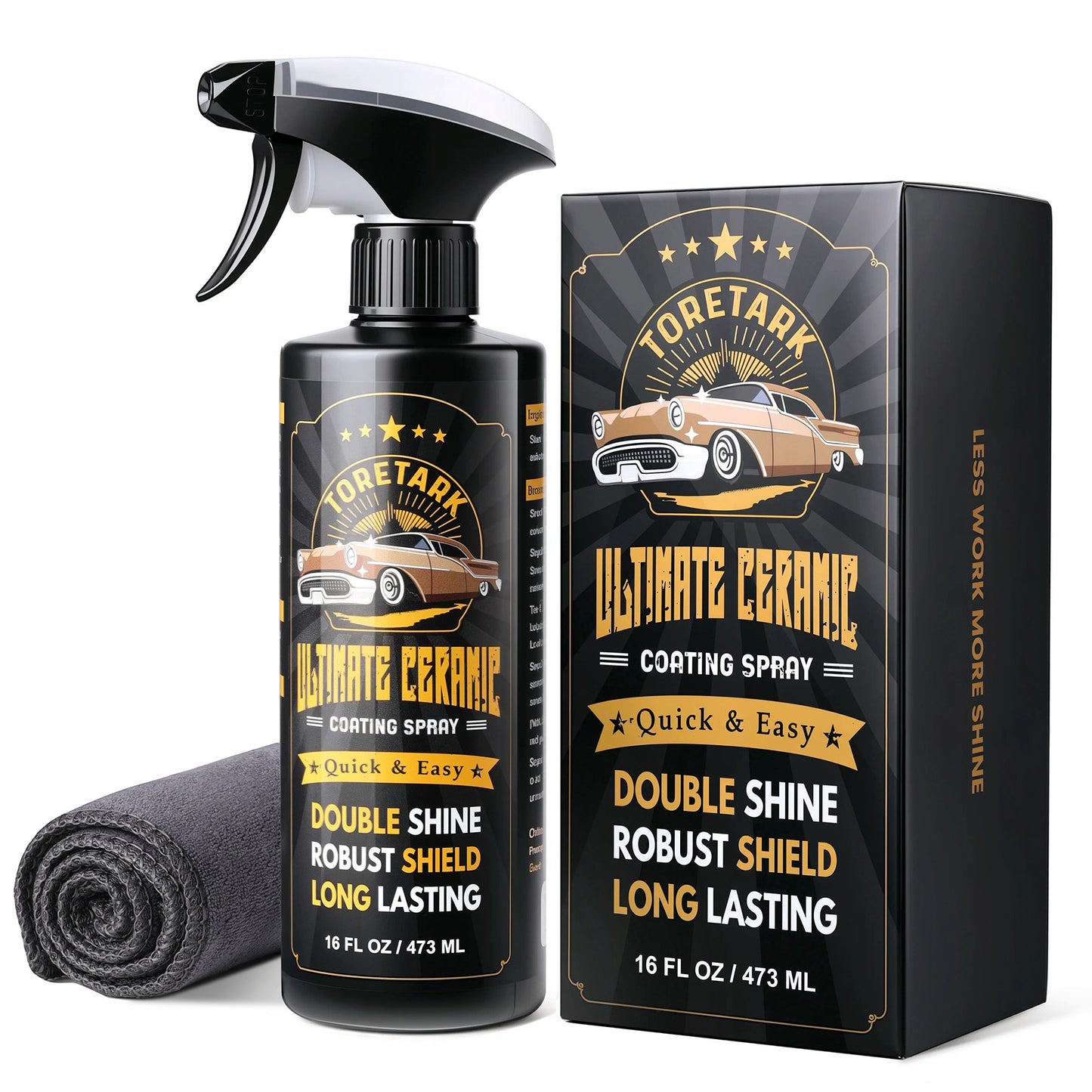 Toretark® Ultimate 473ml Automotive Ceramic Coating Spray