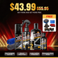 Complete Car Restoration Kit - Headlight + Plastic + Rubber + Metal