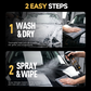 Car Ceramic Coating Kit - Paint + Glass + Tires