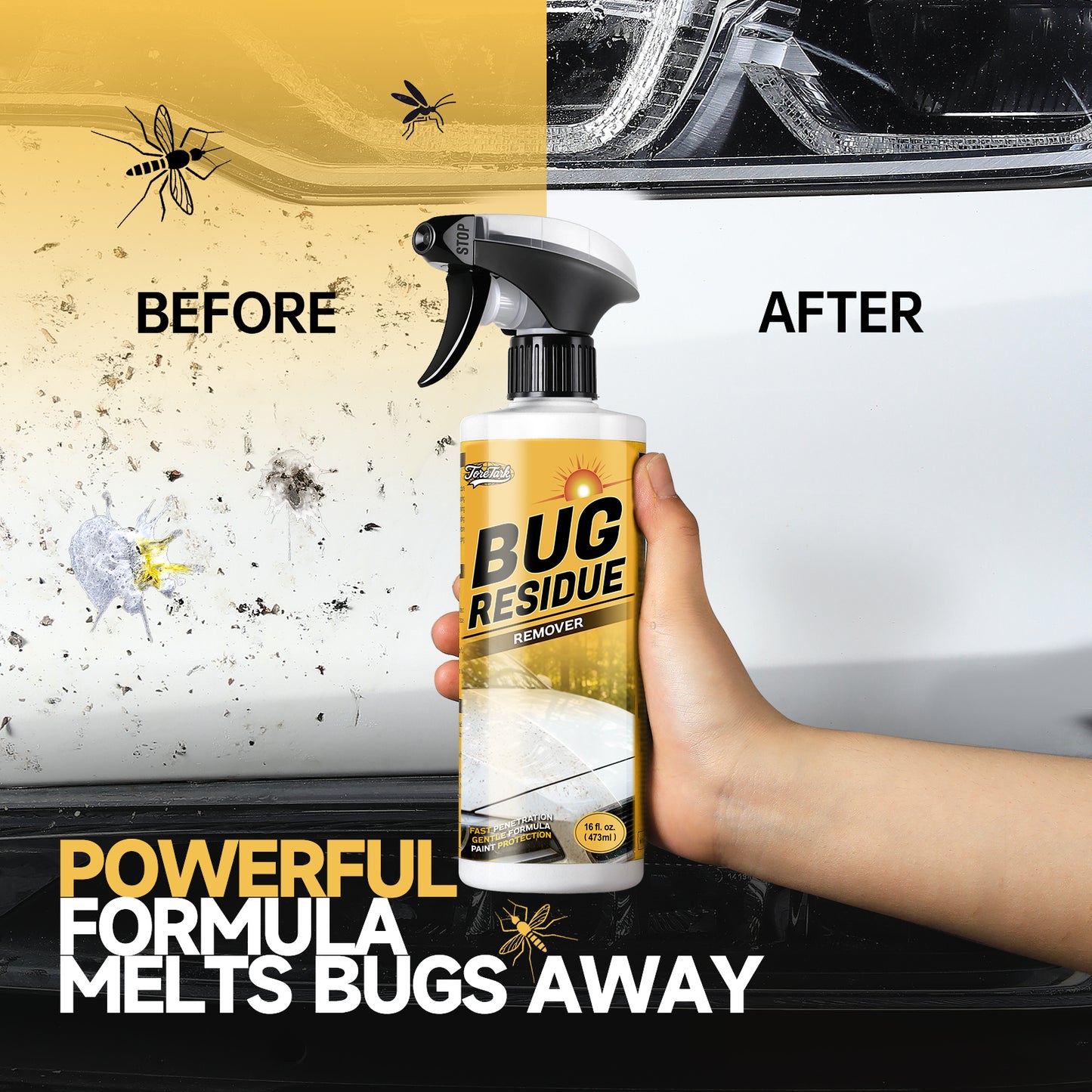 Heavy Duty Car Bug Remover Spray