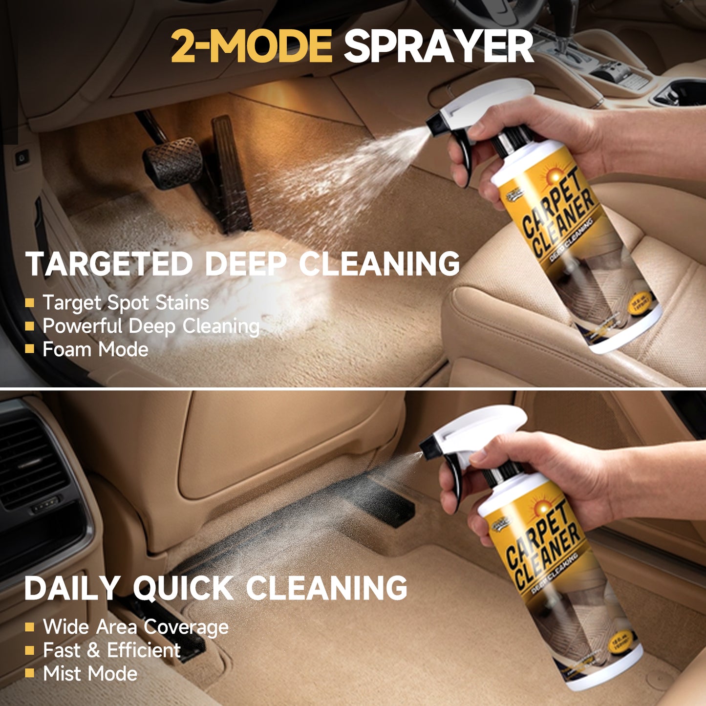 Toretark Instant & Powerful Carpet Cleaner Spray