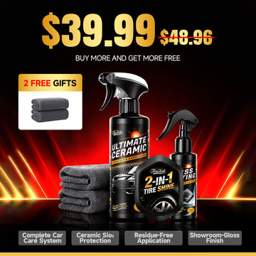 Ceramic Car Care Kit - Paint+Glass+Tires(Free Shipping)