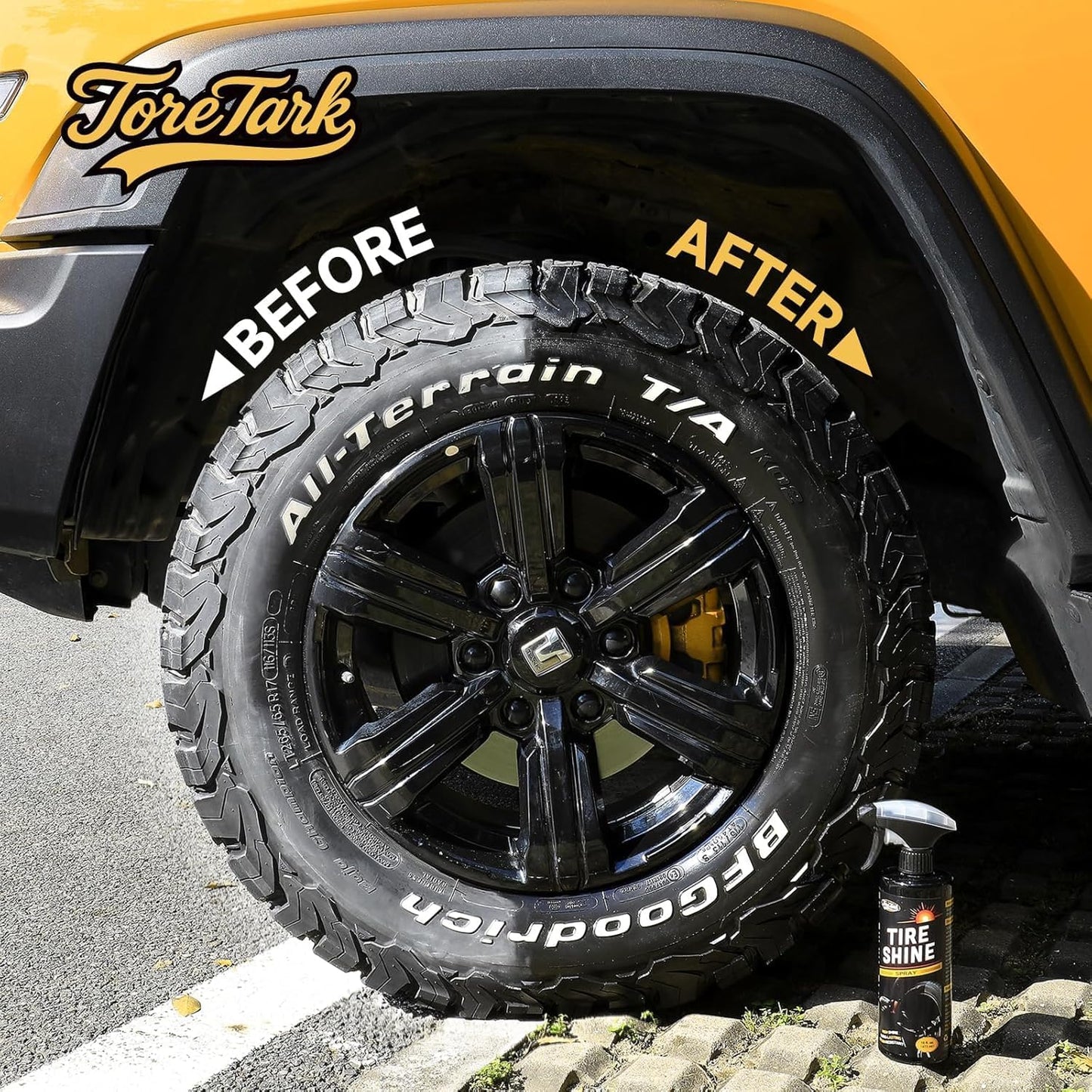 Toretark Wheel & Tire Detailing Kit