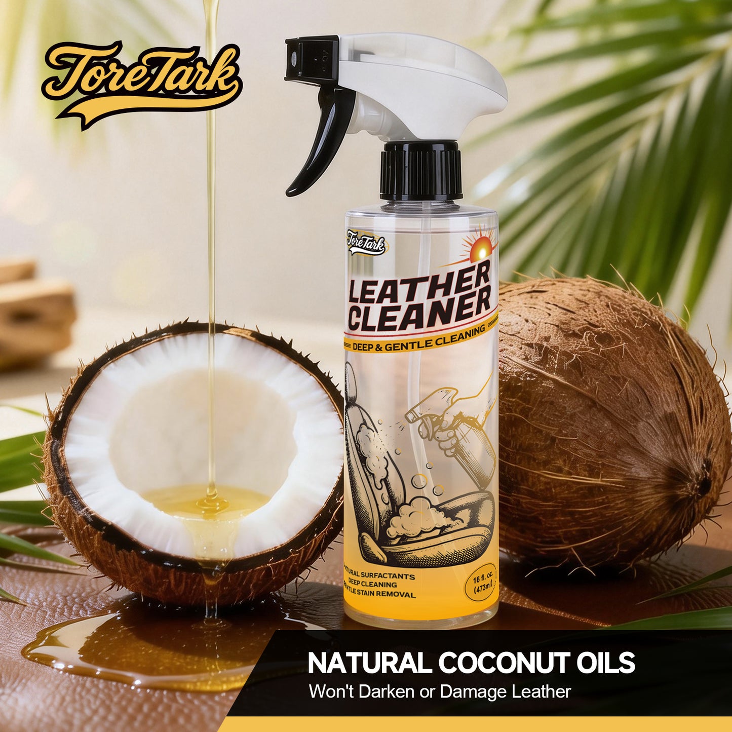 Toretark Leather Cleaner and Conditioner Kit