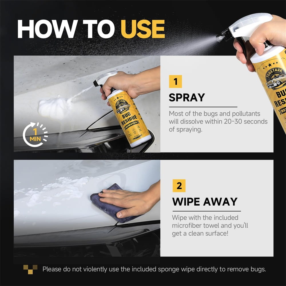 Heavy Duty Car Bug Remover Spray