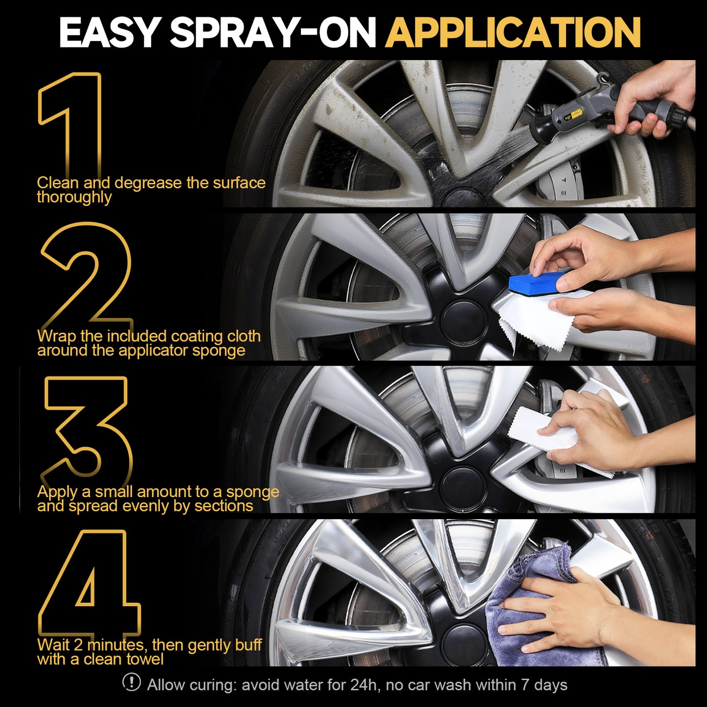 Ceramic Wheel Coating Kit for Cars