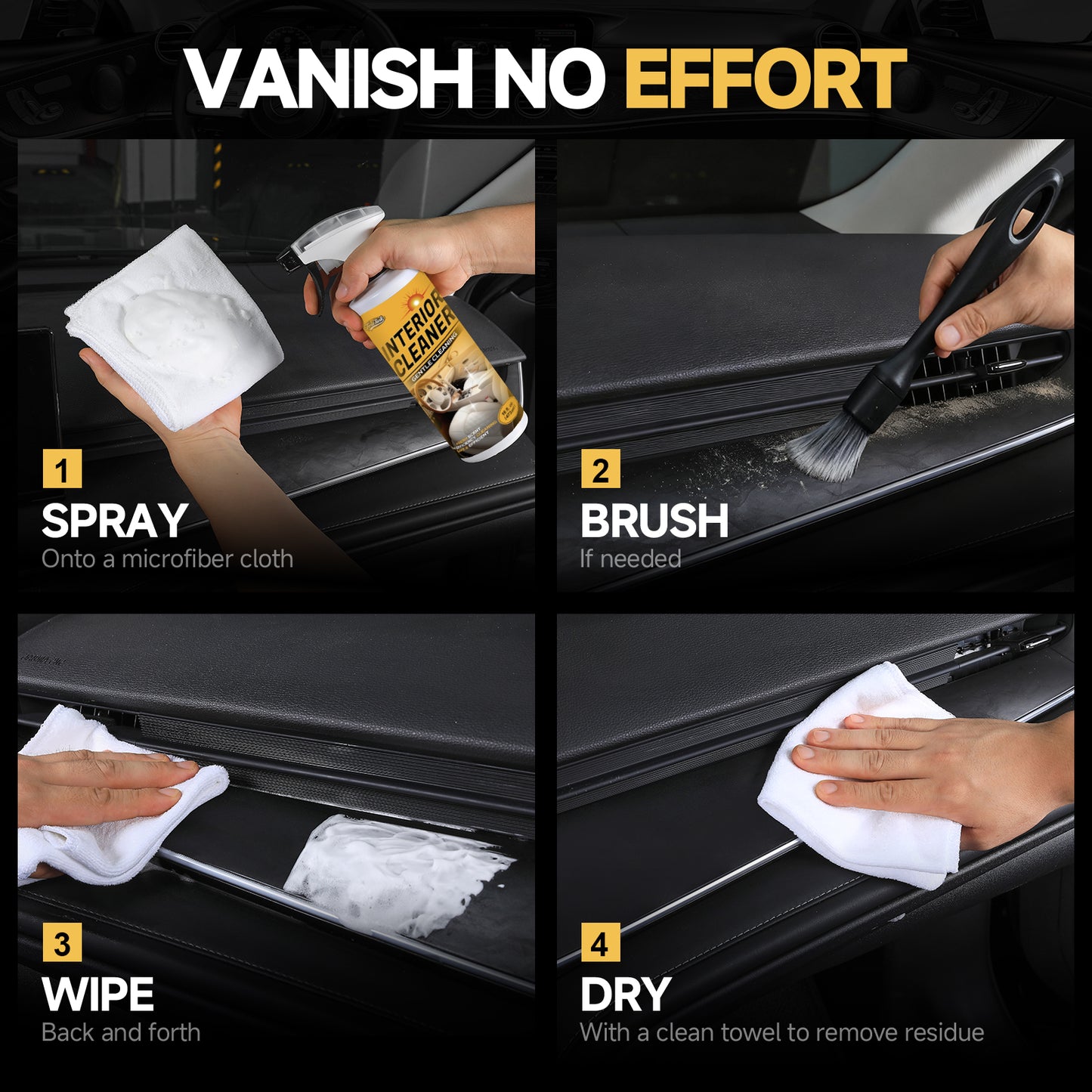 Foam Car Interior Cleaner