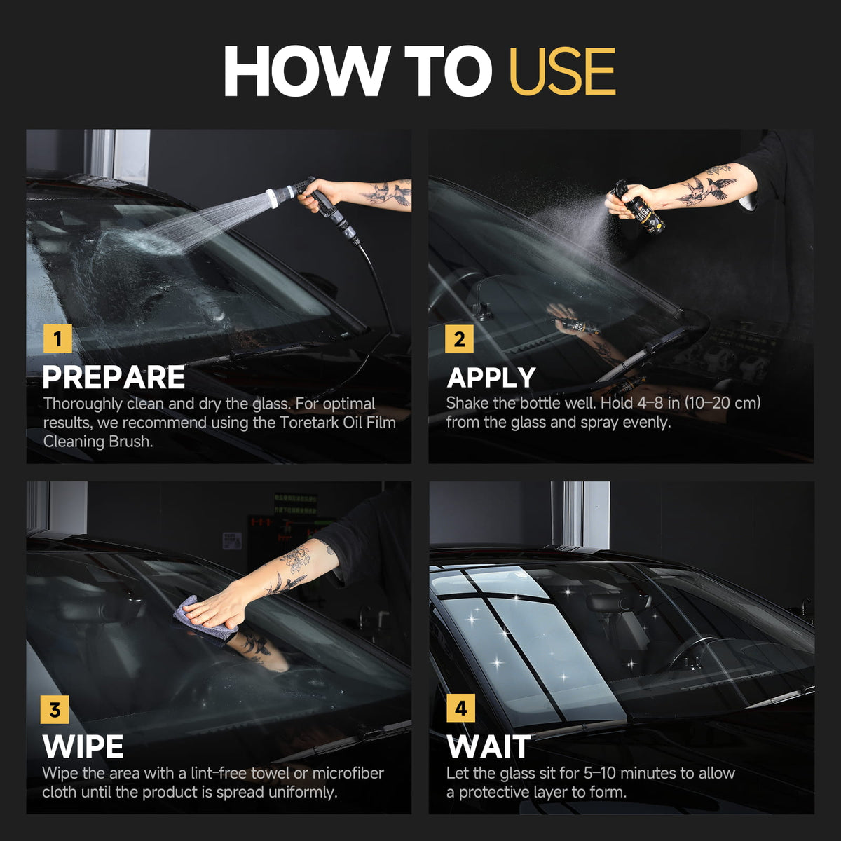 Toretark Car Glass Coating Agent