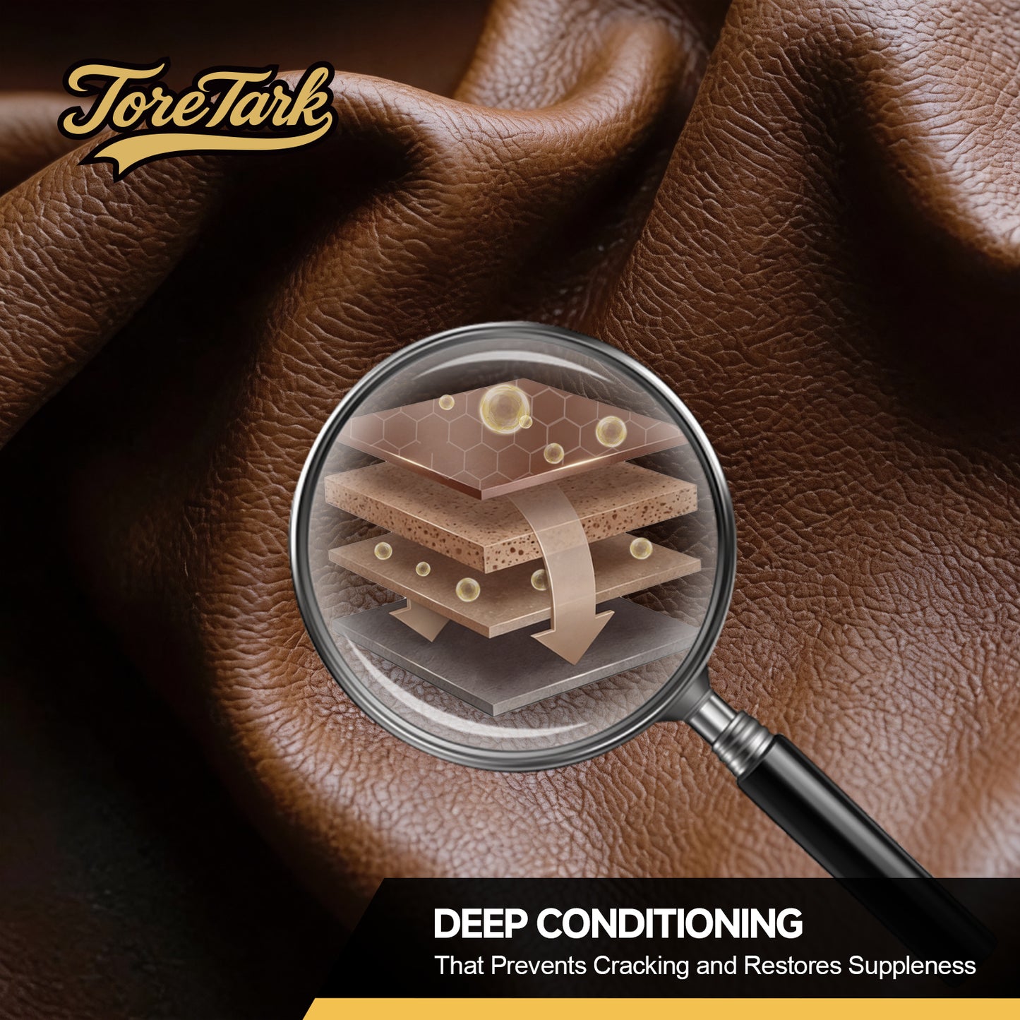 Toretark Leather Cleaner and Conditioner Kit