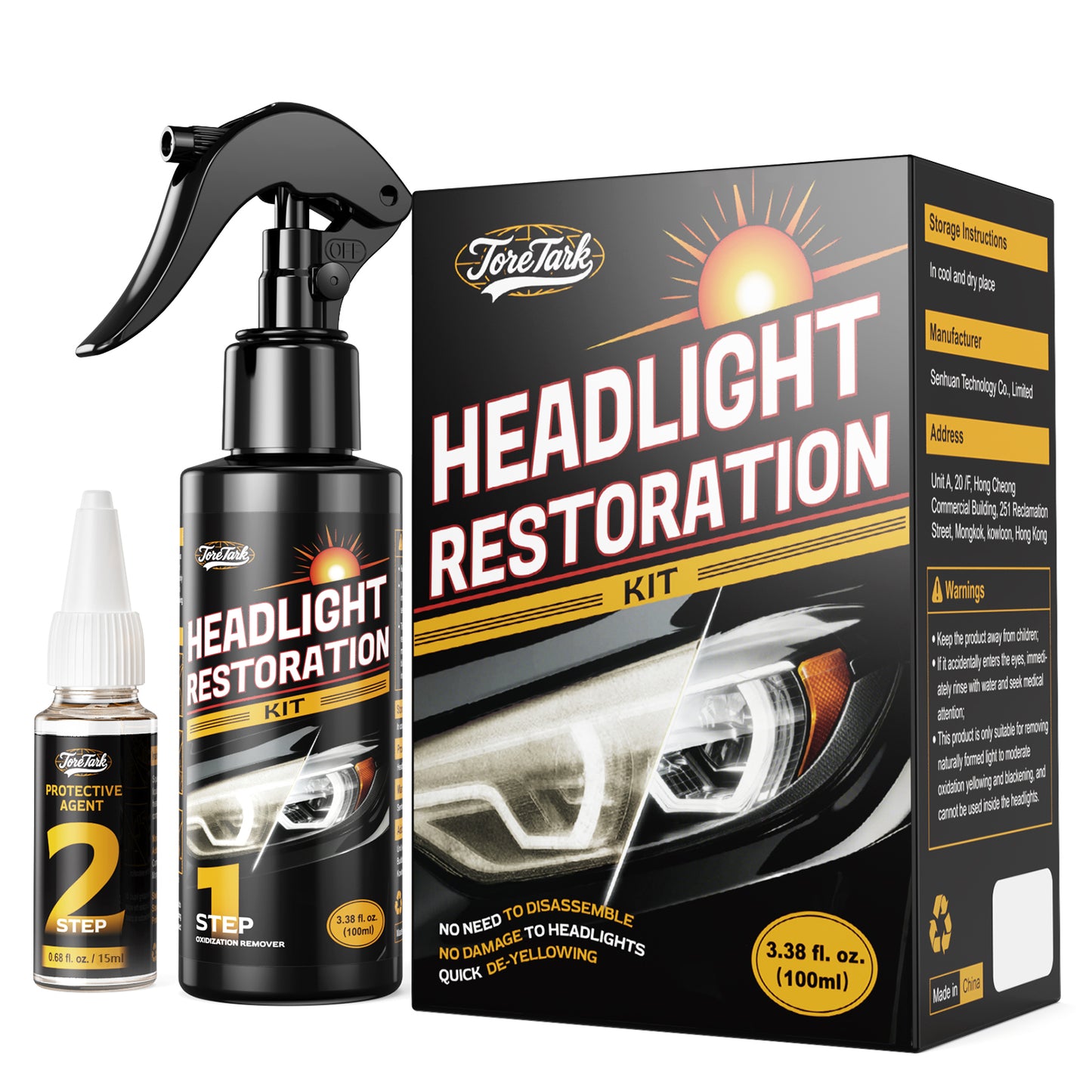 Toretark Kit Restaurador de Faros — México