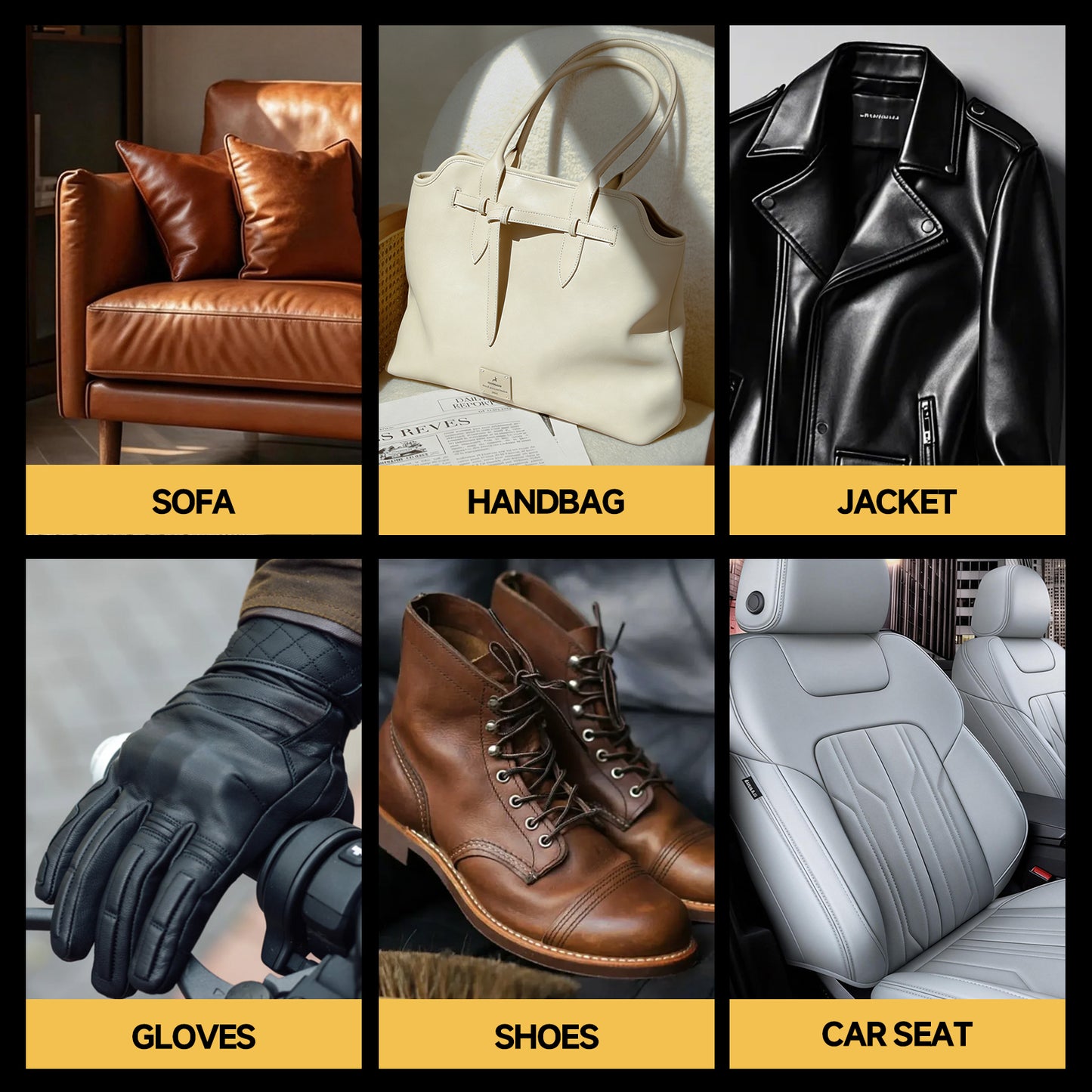 Toretark Leather Cleaner and Conditioner Kit