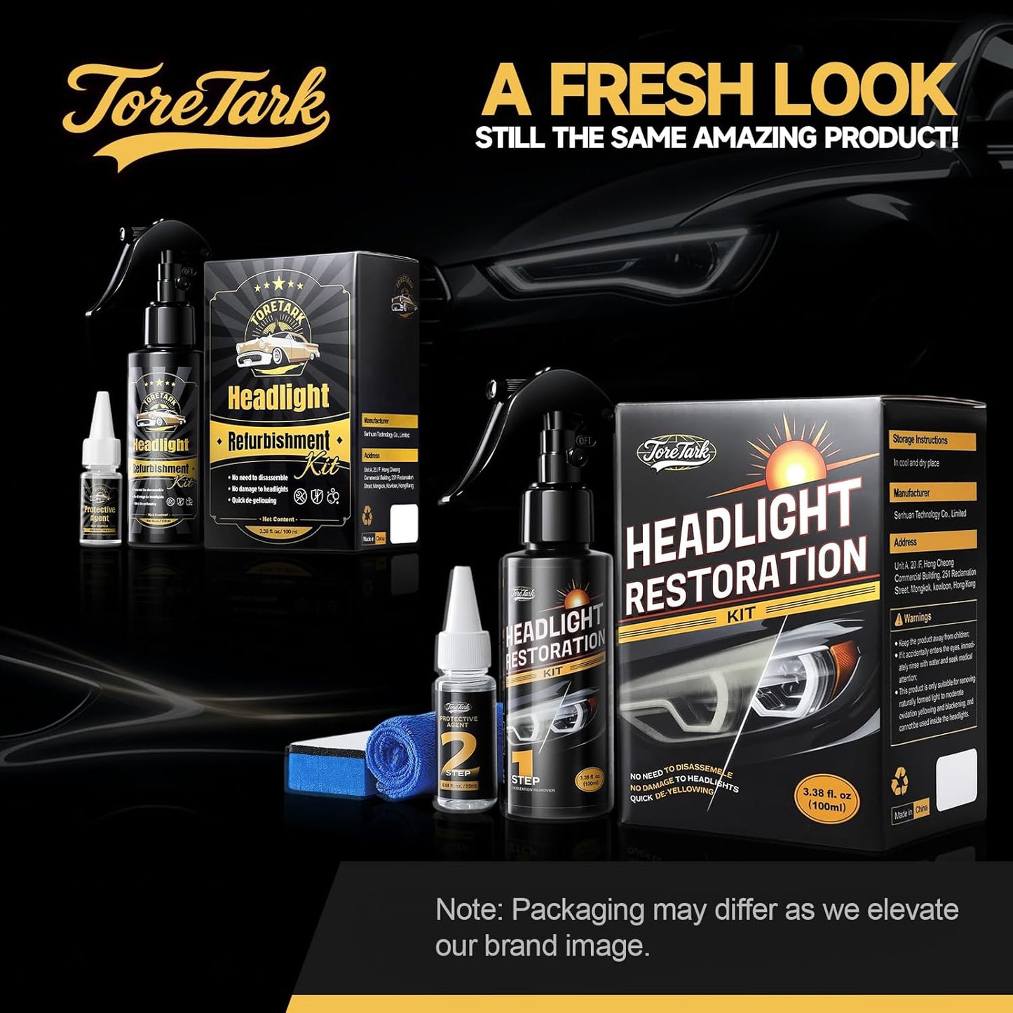 Toretark Kit Restaurador de Faros — México