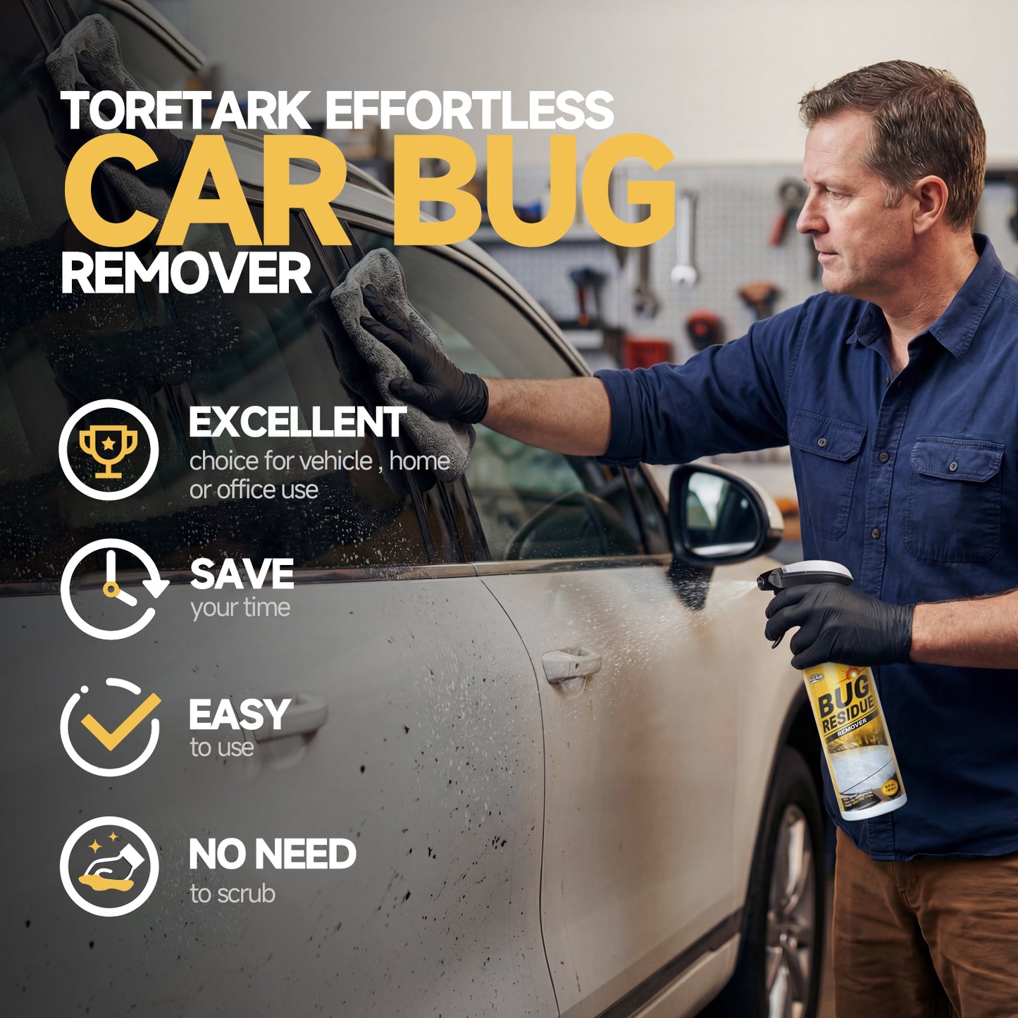 Heavy Duty Car Bug Remover Spray