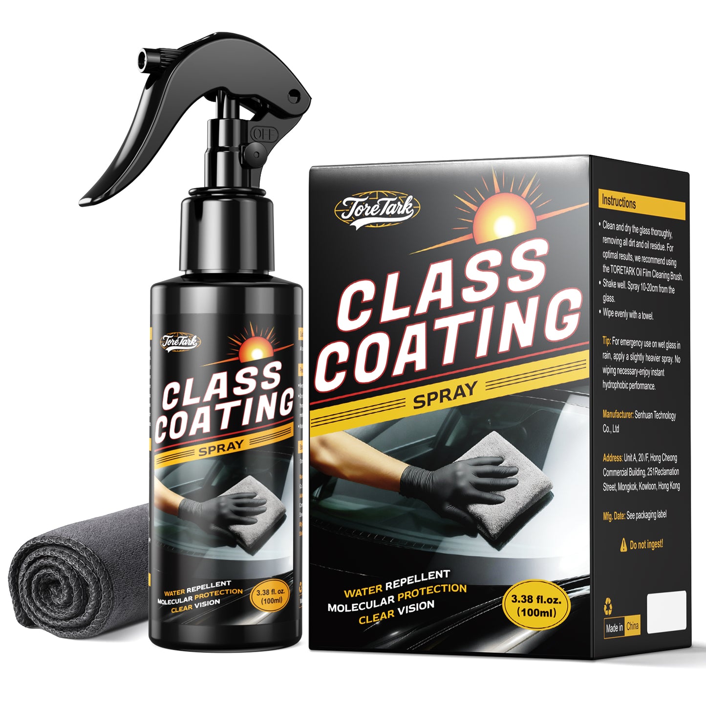 Toretark Car Glass Coating Agent