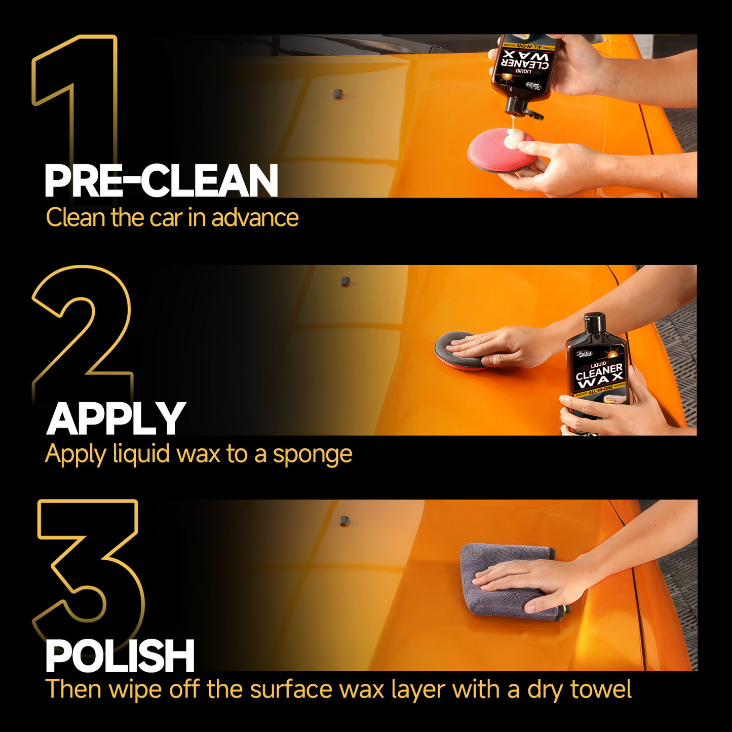 Car Liquid Wax Cleaner