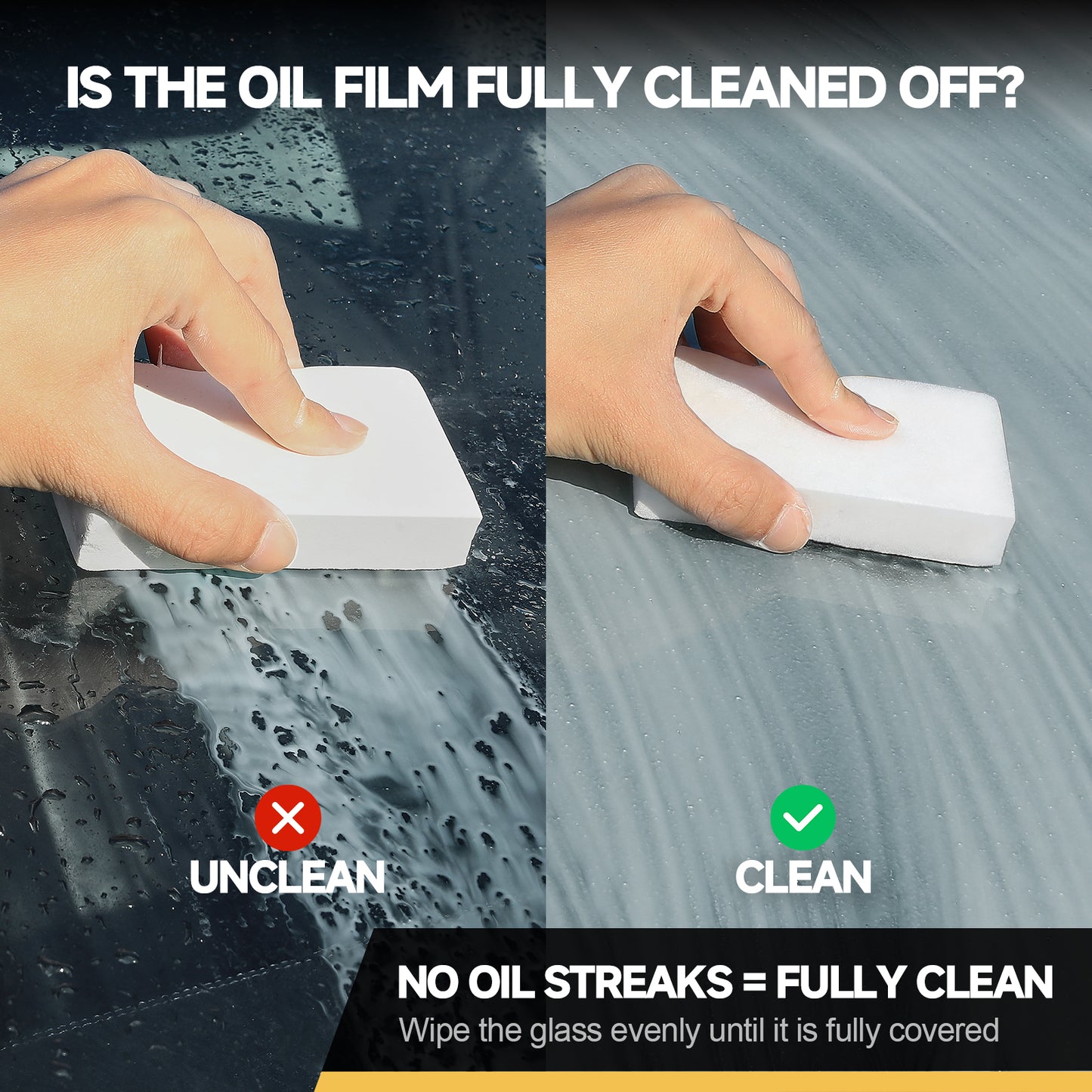 Toretark Oil Film Cleaning Brush for Car & Home