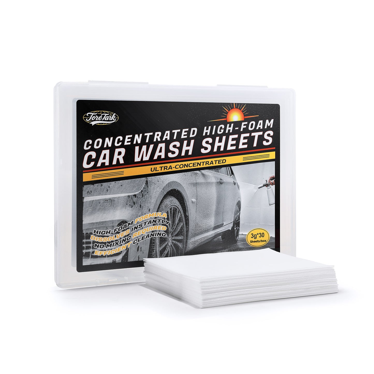 Ultra-Concentrated High-Foam Car Wash Tablets