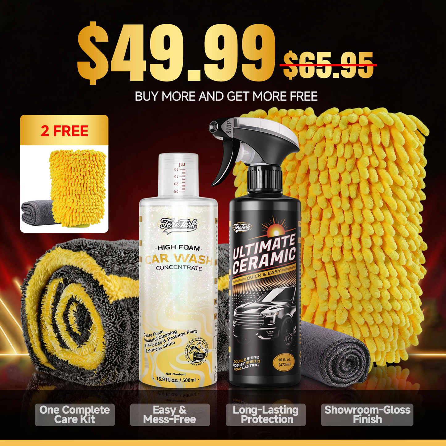 Toretark Ceramic Car Care Kit