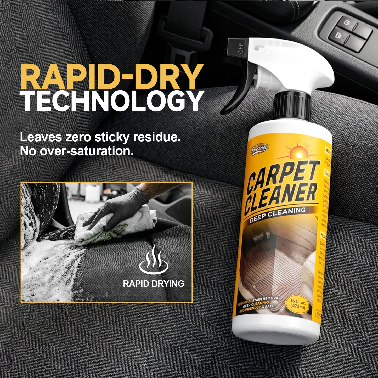 Toretark Instant & Powerful Carpet Cleaner Spray