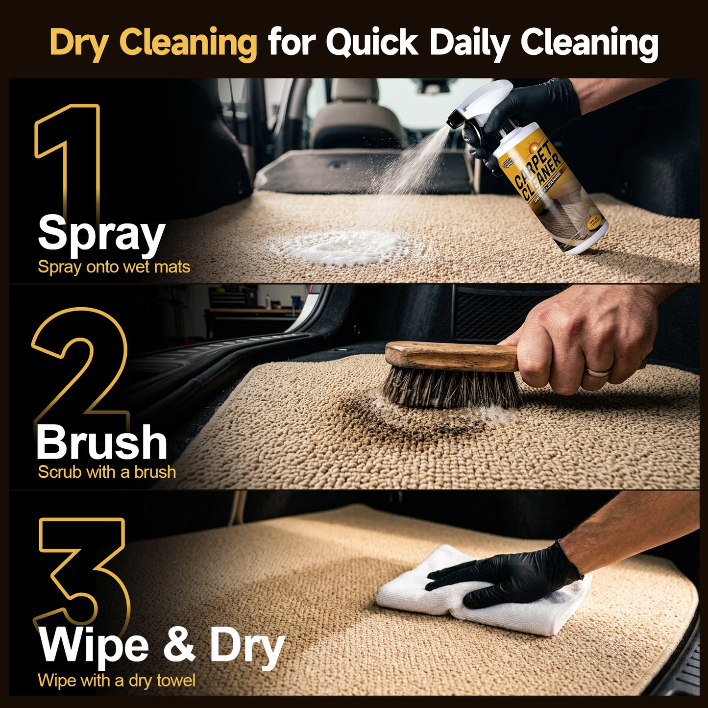 Toretark Instant & Powerful Carpet Cleaner Spray