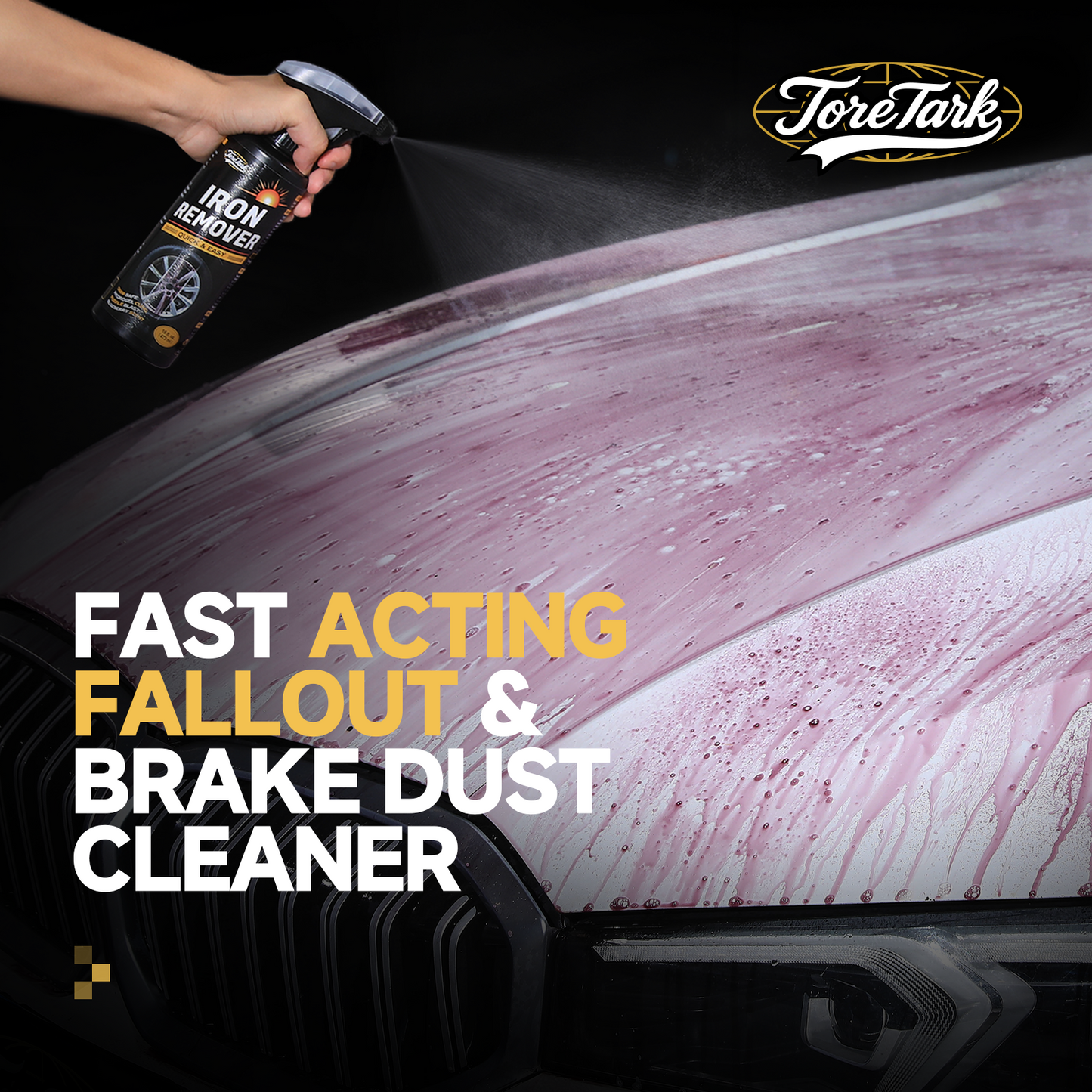 Fast Acting Car Iron Remover