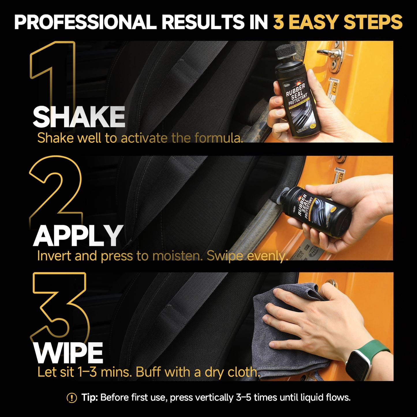 3-in-1 Rubber Seal Conditioner
