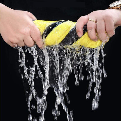 Toretark Double-sided Microfiber Absorbent Towel